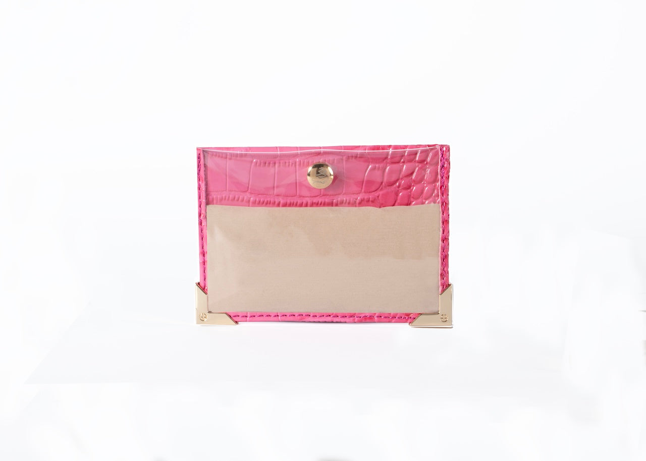 Small Jewelry Pouch - Pink