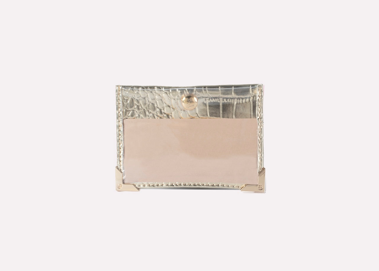 Medium Jewelry Pouch - Gold