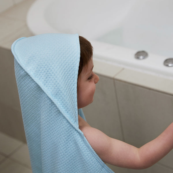 Baby Hooded Towel - Classic - Bestie Blue