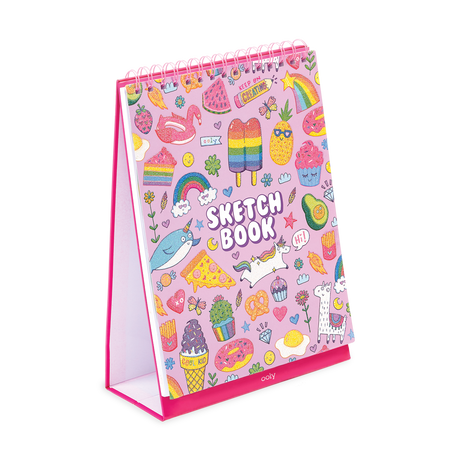 Sketch & Show Standing Sketchbook - Cute Doodle World