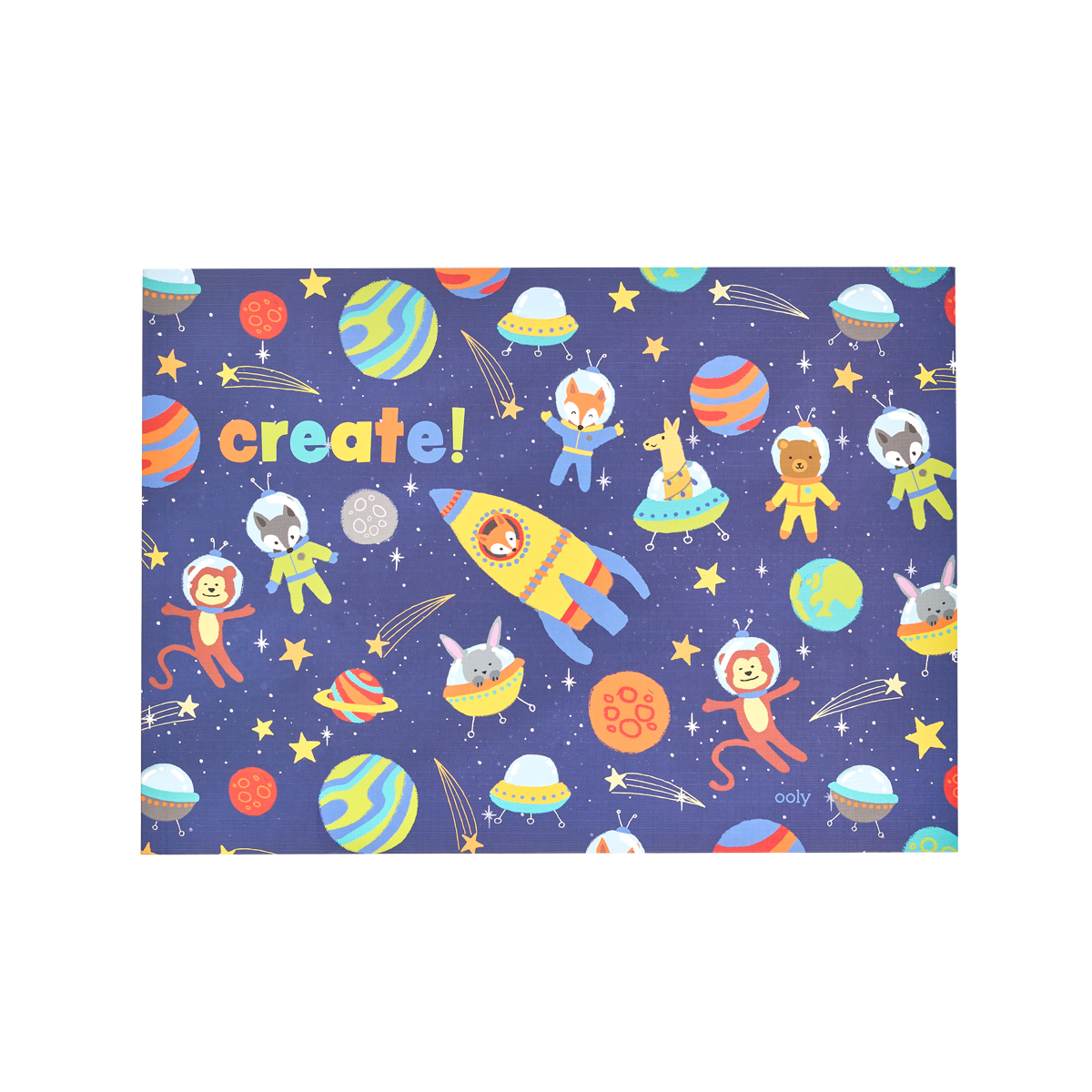 Doodle Pad Duo Sketchbook - Space Critters (set of 2 white paper sketchbooks)