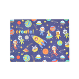 Doodle Pad Duo Sketchbook - Space Critters (set of 2 white paper sketchbooks)