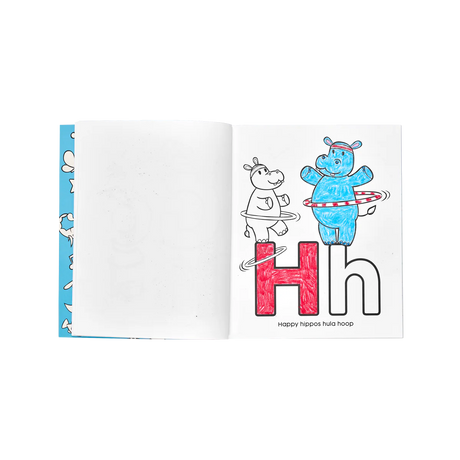 ABC: Amazing Animals Toddler Coloring Book
