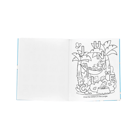 ABC: Amazing Animals Toddler Coloring Book