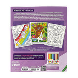 Color By Numbers Coloring Book- Mythical friends