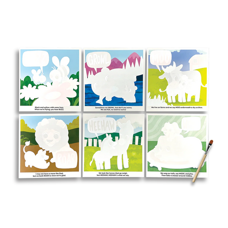 Water Amaze Water Reveal Boards - Baby Animals