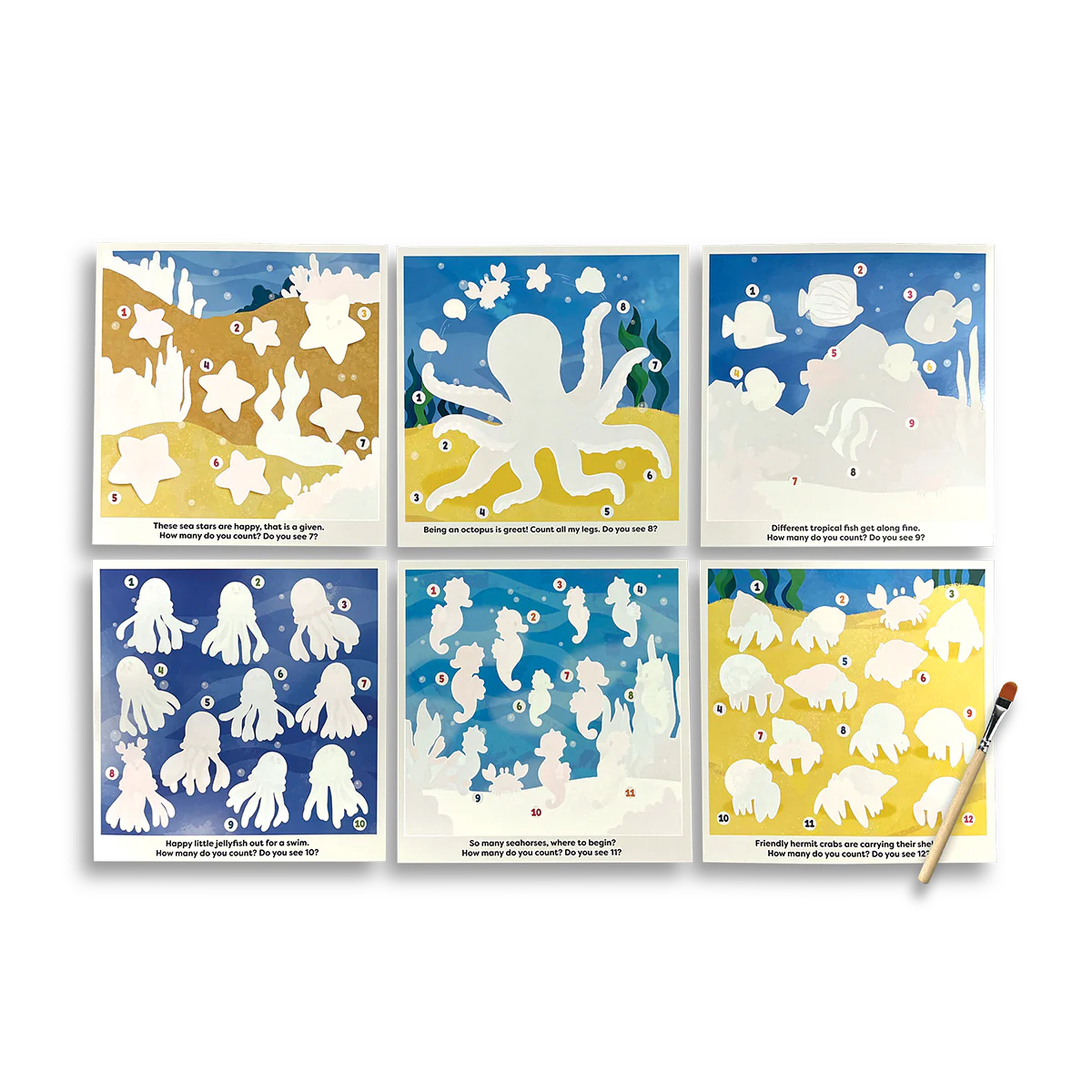 Water Amaze Water Reveal Boards - Under The Sea