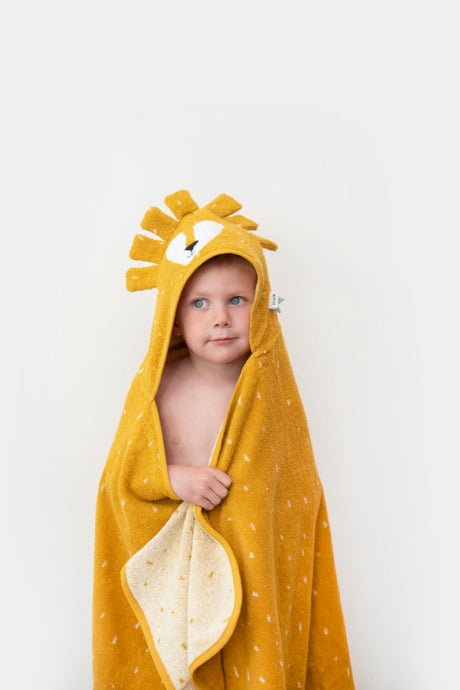 Hooded towel (75cm x 75cm) Mr. Lion