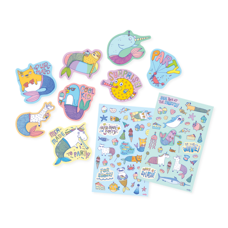 Scented Scratch Stickers - Mer-Made To Party