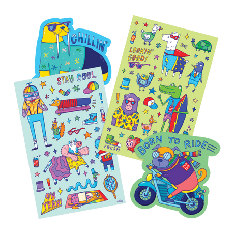 Scented Scratch Stickers - Dressed To Impress