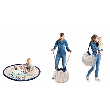 Soft Baby Play Mat and Storage Bag - Miffy