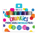 Chunkies Paint Sticks - Metallic set of 6