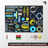 Racing Car Formula 1 Doodle