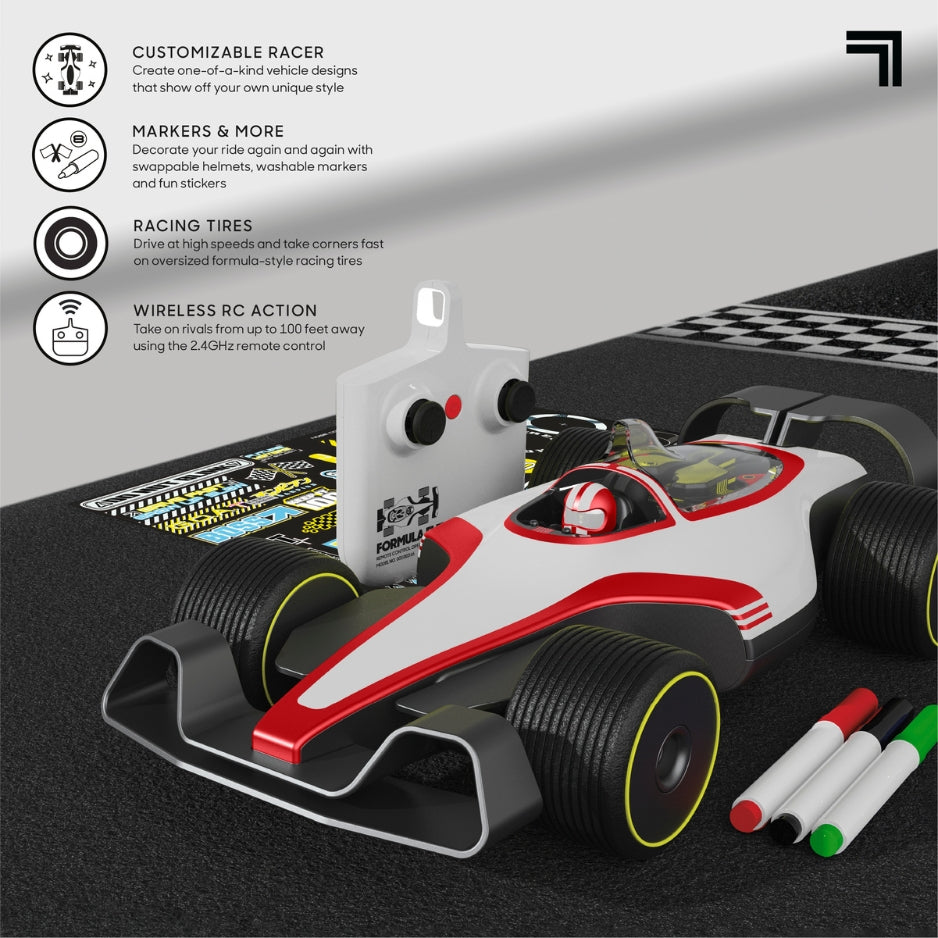 Racing Car Formula 1 Doodle