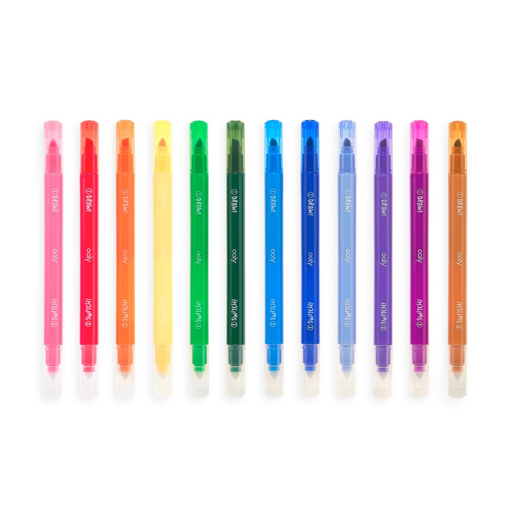 Switcheroo Color Changing Markers - Set of 12