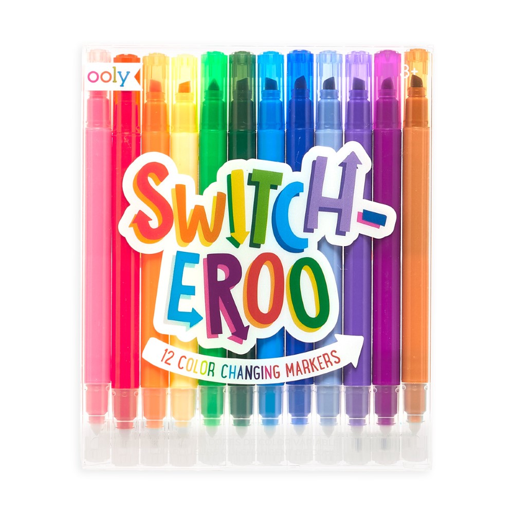 Switcheroo Color Changing Markers - Set of 12