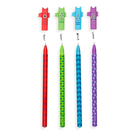 Monster Gel Pens set of 4