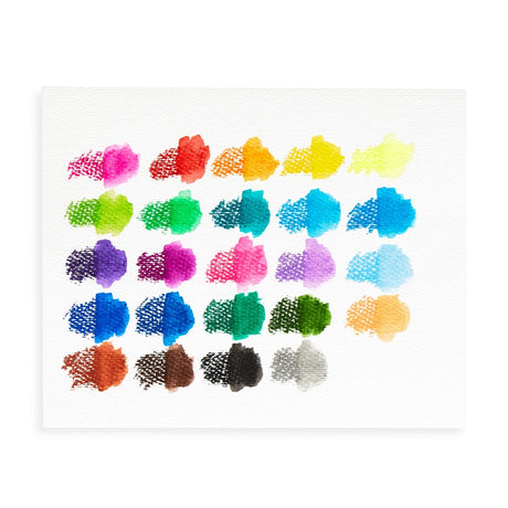 Smooth Stix Watercolor Gel Crayons - 25 PC Set