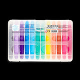 Sparkle Watercolor Gel Crayons - Set of 12