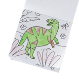 Coloring Book and Crayon Set - Dinoland - Set of 9 Crayons