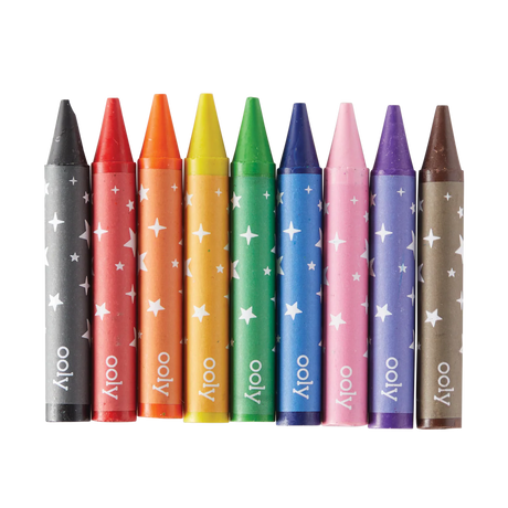 Coloring Book and Crayon Set - Dinoland - Set of 9 Crayons