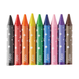 Coloring Book and Crayon Set - On Safari - Set of 9 Crayons