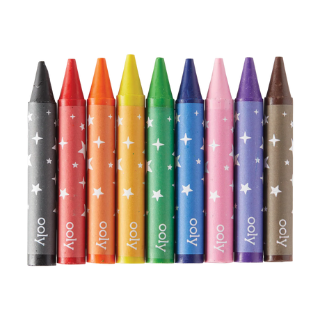 Coloring Book and Crayon Set - On Safari - Set of 9 Crayons