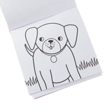 Coloring Book and Crayon Set - Pet Pals - Set of 9 Crayons