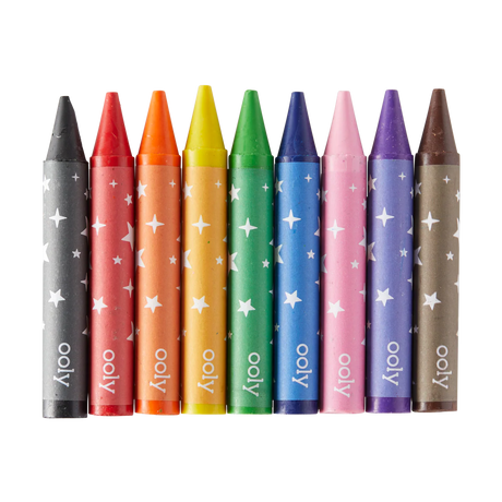 Coloring Book and Crayon Set - Sea Life - Set of 9 Crayons