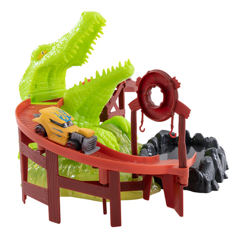 Colour Change Croc Bite Playset with 1 Car