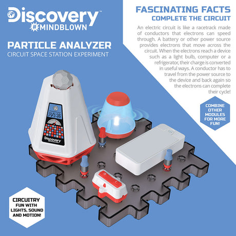 Toy Circuitry Action Space Station Particle Analyzer