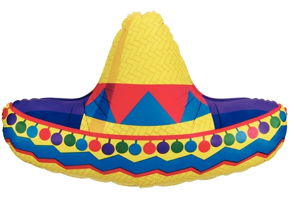 Sombrero Super Shape Foil Balloon 34"