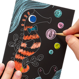 Friendly Fish Scratch and Scribble Mini Scratch Art Kit