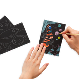 Friendly Fish Scratch and Scribble Mini Scratch Art Kit