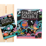 Friendly Fish Scratch and Scribble Mini Scratch Art Kit