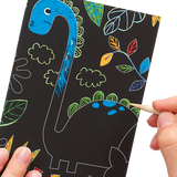 Dinosaur Days Scratch and Scribble Mini Scratch Art Kit