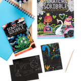 Dinosaur Days Scratch and Scribble Mini Scratch Art Kit