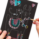 Funtastic Friends Scratch and Scribble Mini Scratch Art Kit