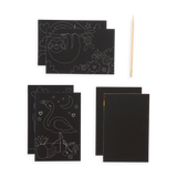 Funtastic Friends Scratch and Scribble Mini Scratch Art Kit