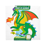Colorific Canvas Paint by Number Kit - Fantastic Dragon