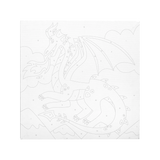 Colorific Canvas Paint by Number Kit - Fantastic Dragon