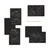 Monster Truck Mini Scratch and Scribble Art Kit