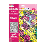 Hidden Colors Magic Paint Sheets - Magic Friends