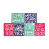Scratch and Shine Foil Scratch Art Kit - Amazing Affirmations