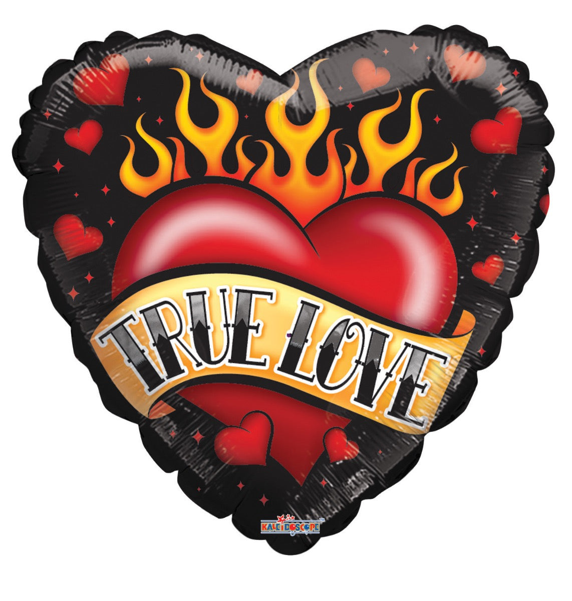 Love Tattoo Foil Balloon 18"