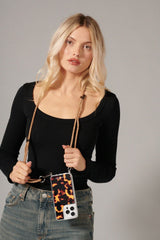 Mariah Gold Cord Chain 120 cm