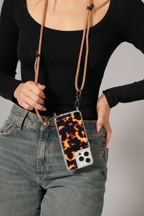 Mariah Gold Cord Chain 120 cm