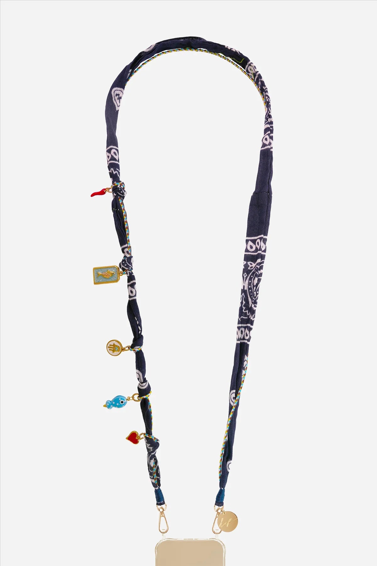 Laia Long Blue Chain 120 cm