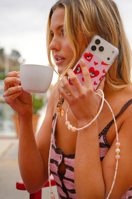 Iris Pearl Long Chain 120 cm