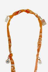 Laia Long Orange Chain 120 cm